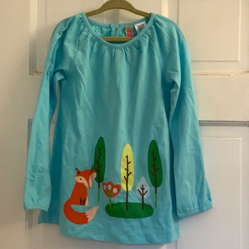 NWT Sophie and Sam girls woodland tunic in size 5